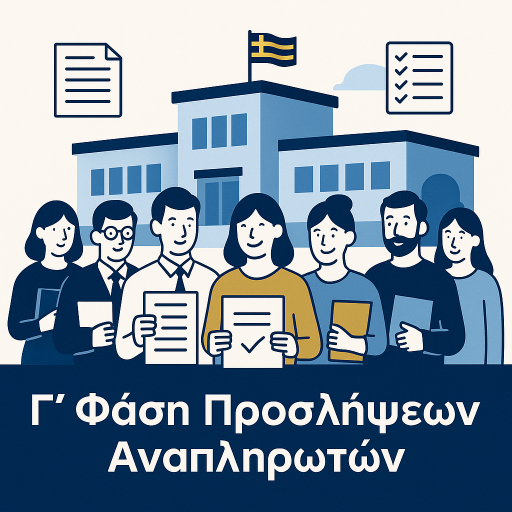Γ φάση προσλήψεων αναπληρωτών – Εκπαιδευτικοί και μέλη ΕΕΠ-ΕΒΠ μπροστά σε σχολείο, νέα τοποθέτηση προσωπικού από το Υπουργείο Παιδείας